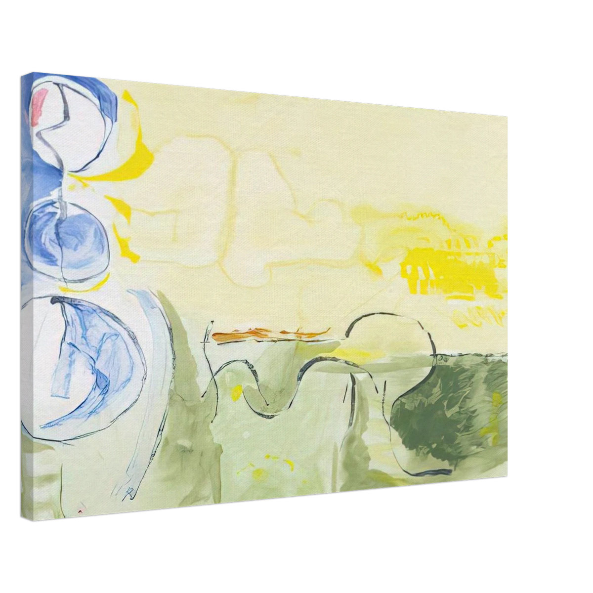 Flotilla - 2006 Canvas | Helen Frankenthaler Canvas | Frankenthaler Helen