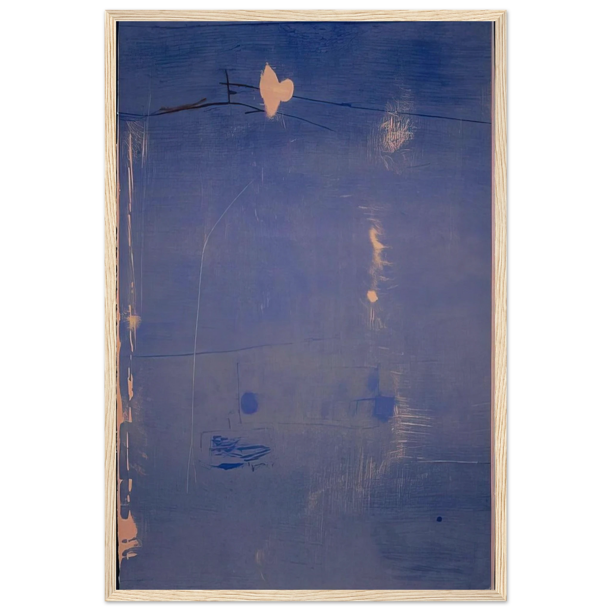Cameo - 1980 Framed Poster | Helen Frankenthaler Framed Prints Wall Art | Frankenthaler Helen
