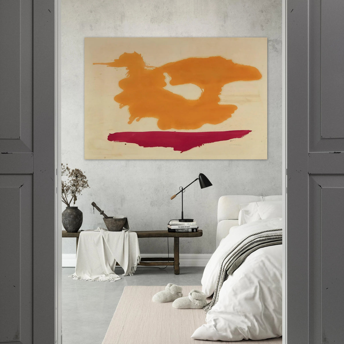 Only Orange - 1963 Poster | Helen Frankenthaler Poster | Frankenthaler Helen