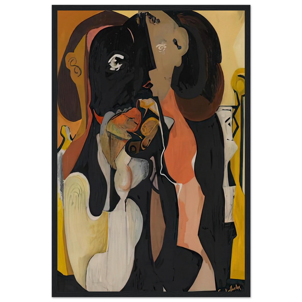 Woman, 1950- Framed Poster | Helen Frankenthaler Framed Prints Wall Art | Frankenthaler Helen