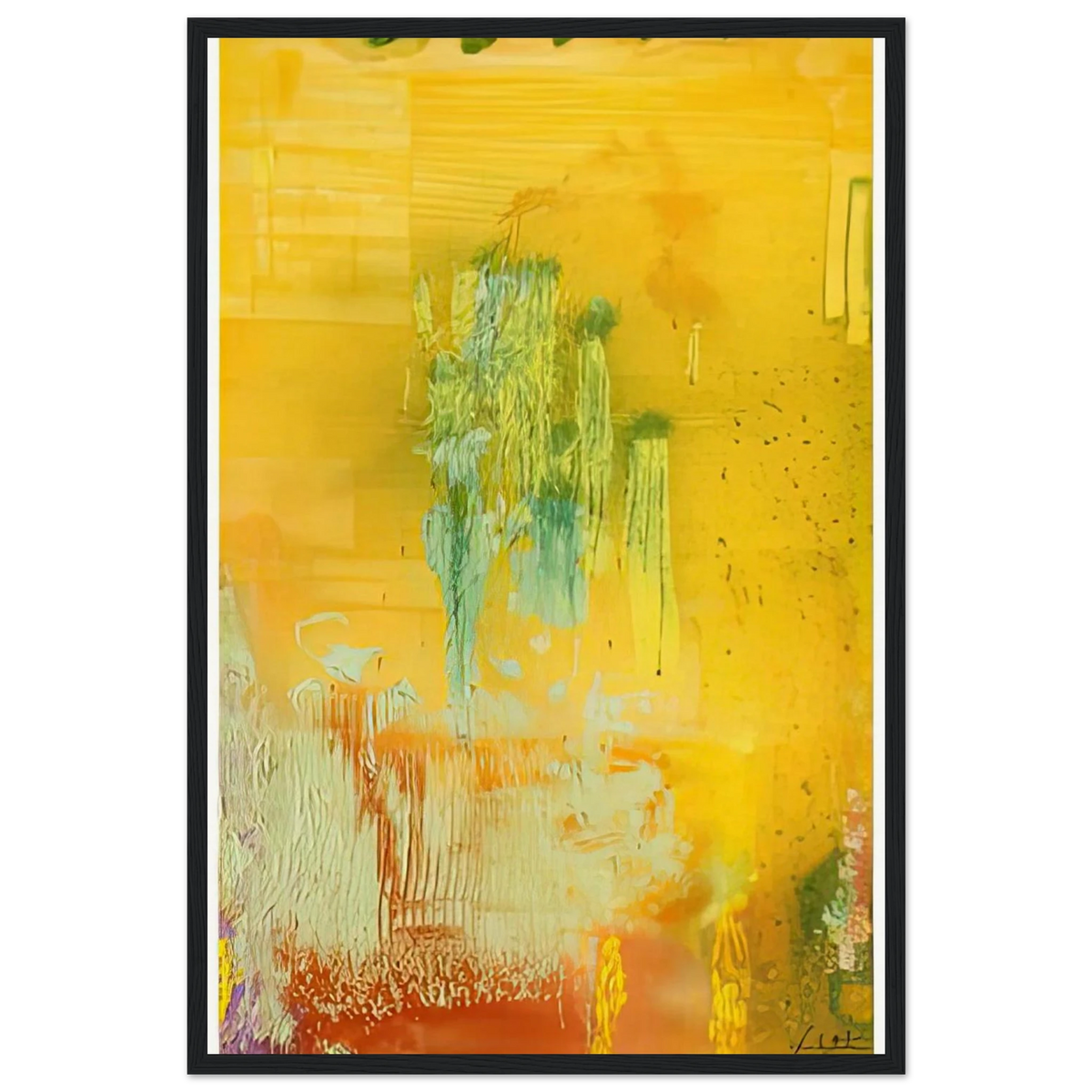 Aspens, 1991- Framed Poster | Helen Frankenthaler Framed Prints Wall Art | Frankenthaler Helen
