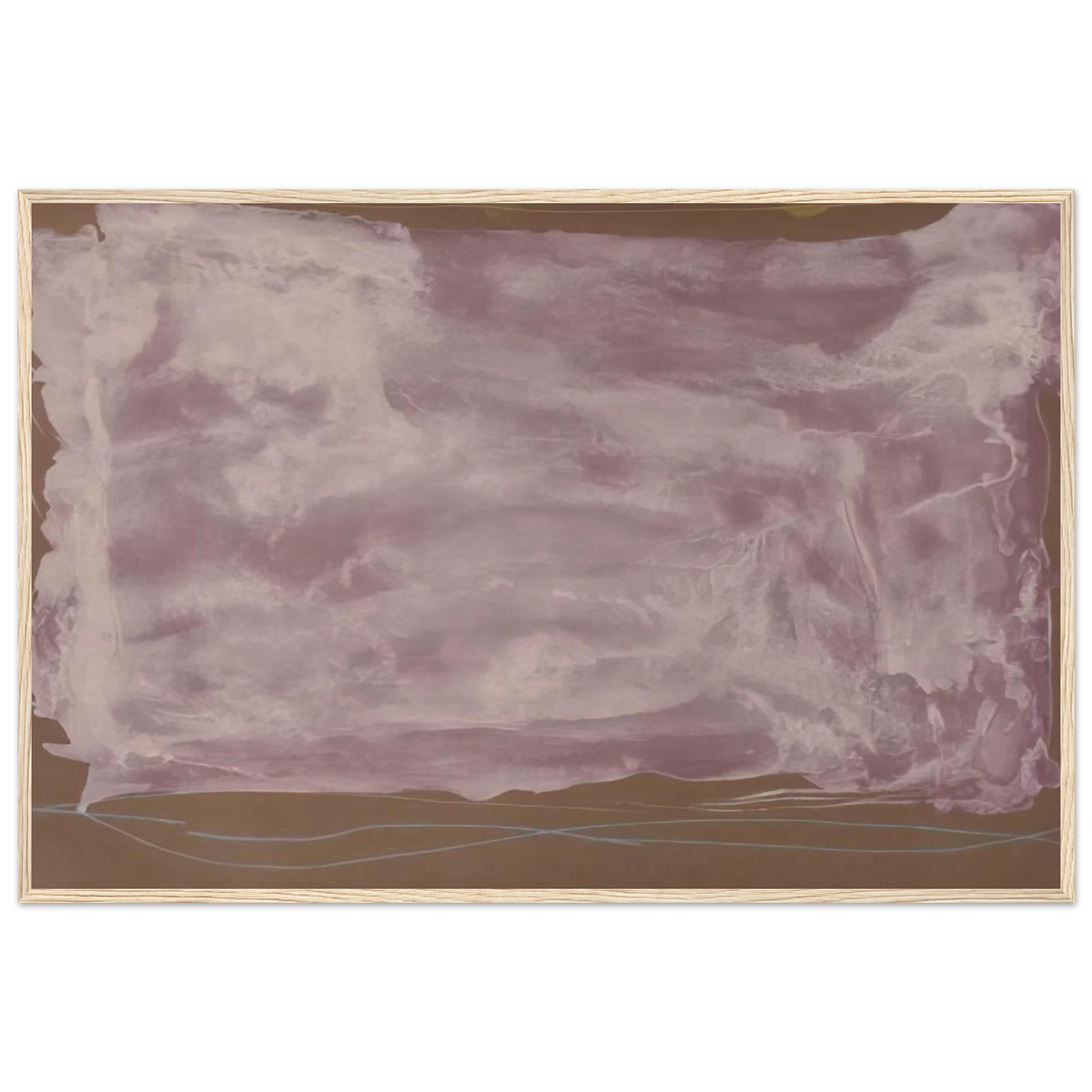 Soho Dreams - 1987 Framed Poster | Helen Frankenthaler Framed Prints Wall Art | Frankenthaler Helen