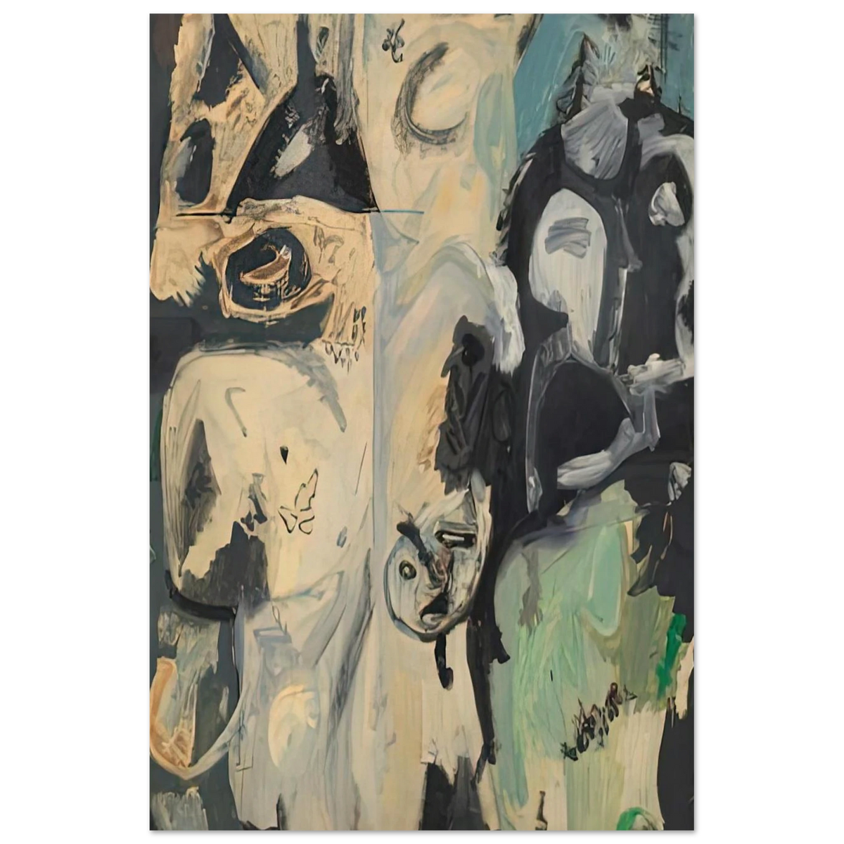 Untitled, 1950- Poster | Helen Frankenthaler Poster | Frankenthaler Helen