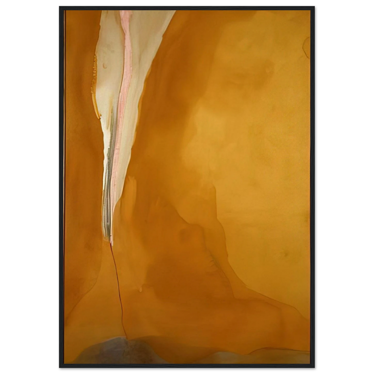 Coral Wedge - 1972 Framed Poster | Helen Frankenthaler Framed Prints Wall Art | Frankenthaler Helen