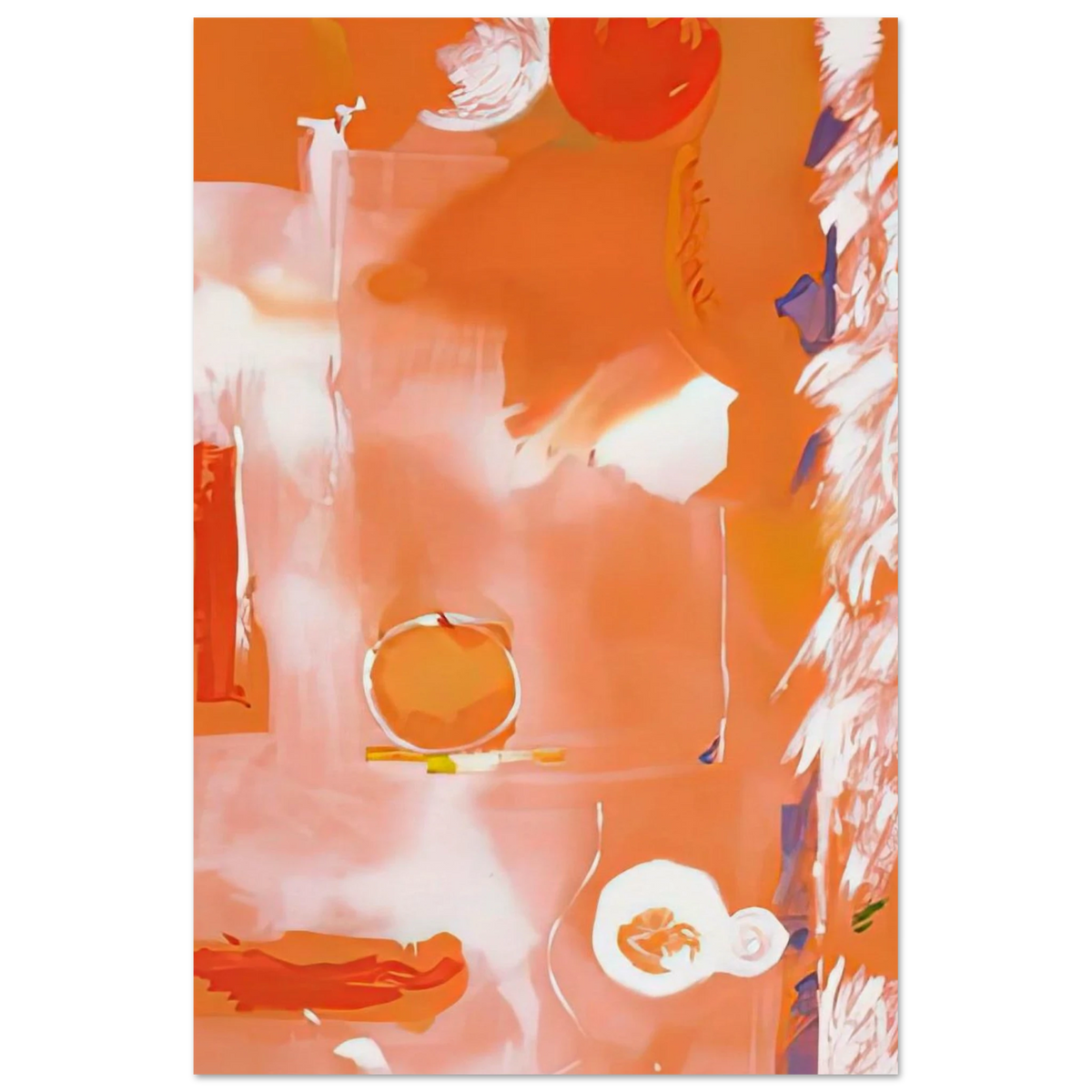 Seeing the Moon on a Hot Summer Day, 1987- Poster | Helen Frankenthaler Poster | Frankenthaler Helen