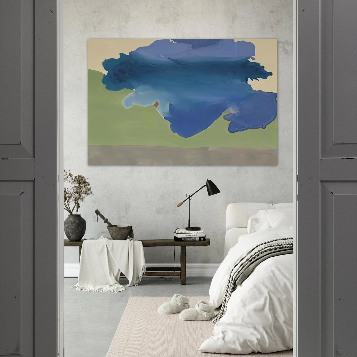 The Bay, 1963- Poster | Helen Frankenthaler Poster | Frankenthaler Helen