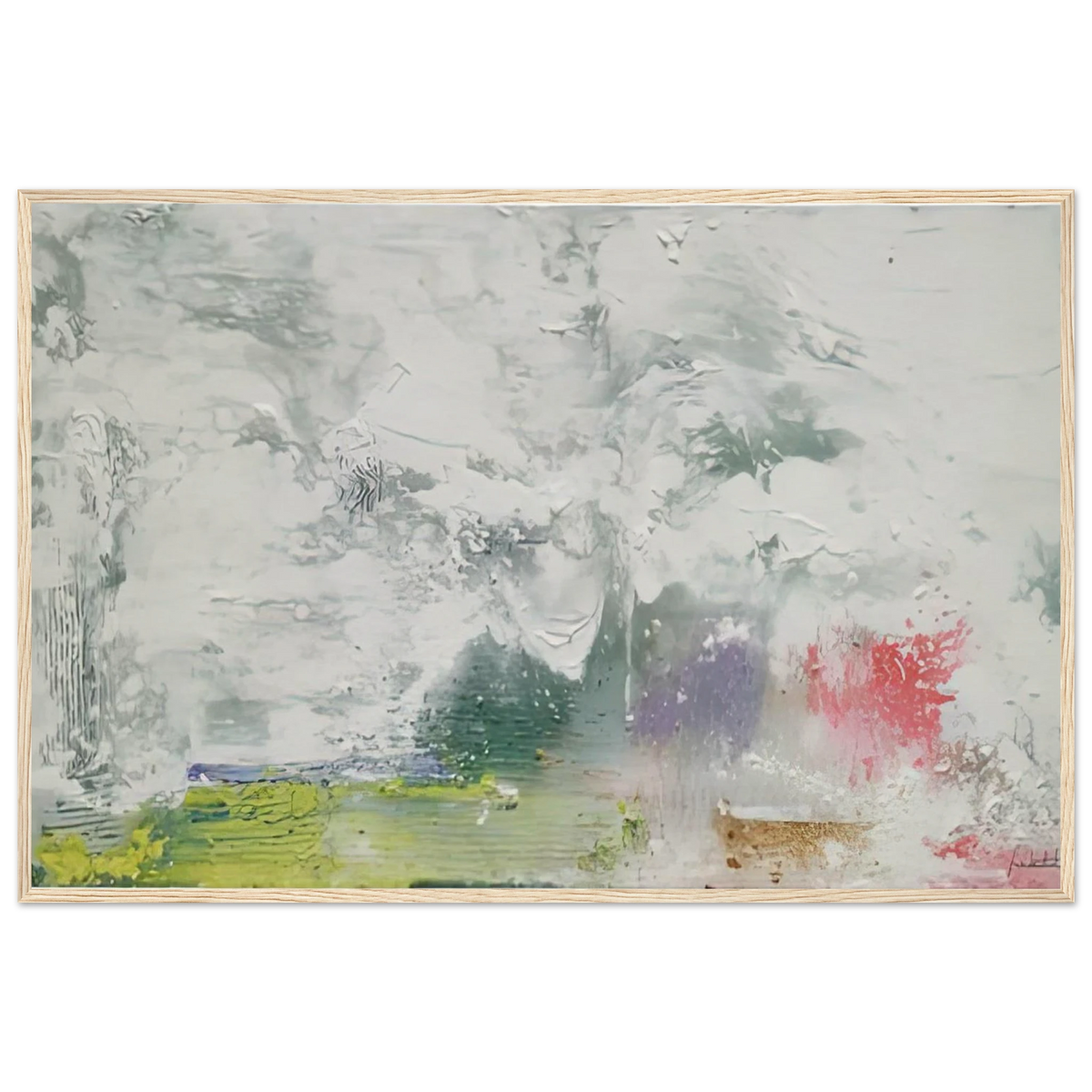 Maelstrom, 1992- Framed Poster | Helen Frankenthaler Framed Prints Wall Art | Frankenthaler Helen