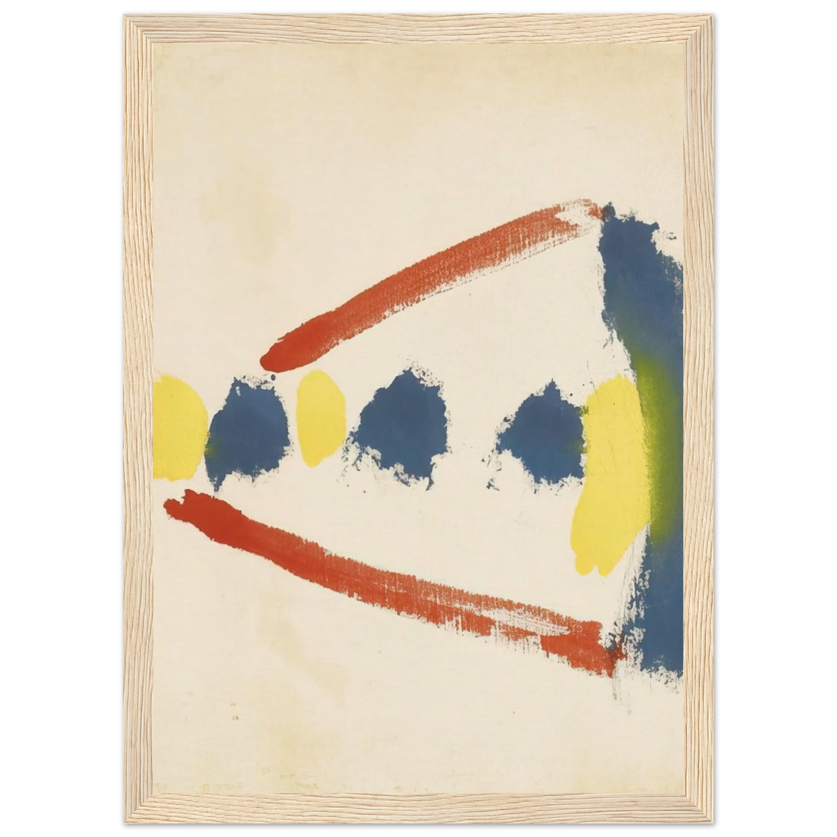 Untitled - 1965 Framed Poster | Helen Frankenthaler Framed Prints Wall Art | Frankenthaler Helen