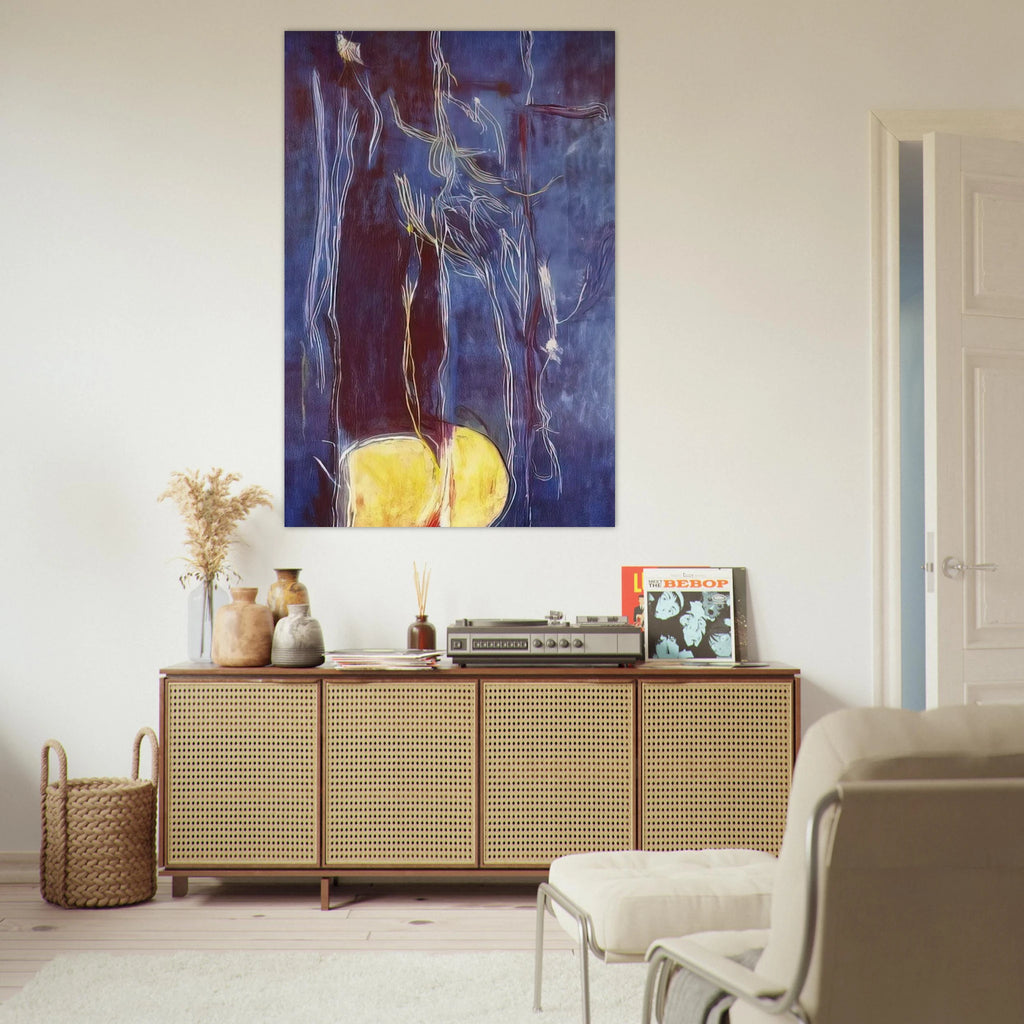 All About Blue - 1994 Poster | Helen Frankenthaler Poster | Frankenthaler Helen