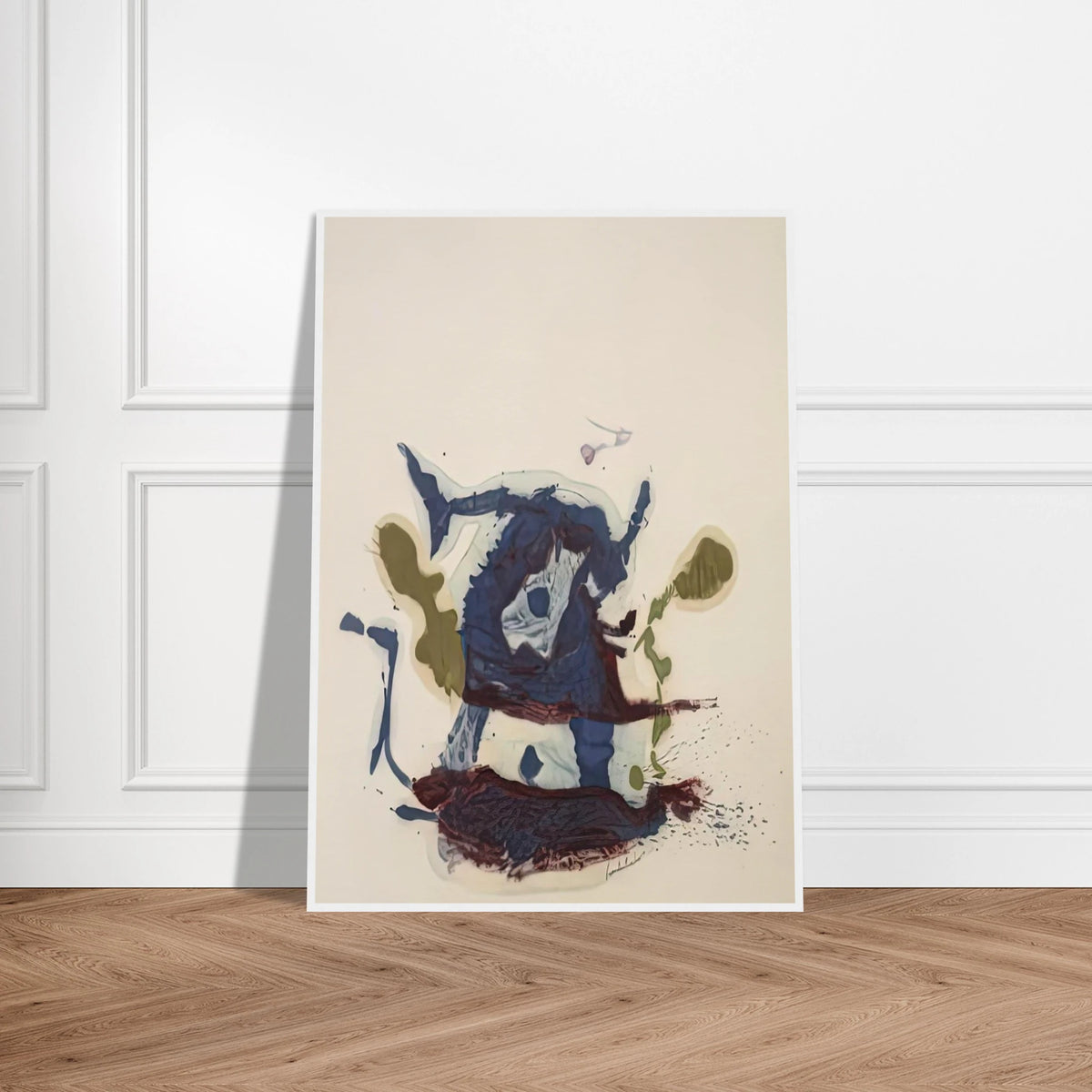Vessel, 1961- Framed Poster | Helen Frankenthaler Framed Prints Wall Art | Frankenthaler Helen