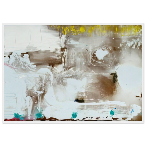 Arctic Thaw, 1990- Framed Poster | Helen Frankenthaler Framed Prints Wall Art | Frankenthaler Helen