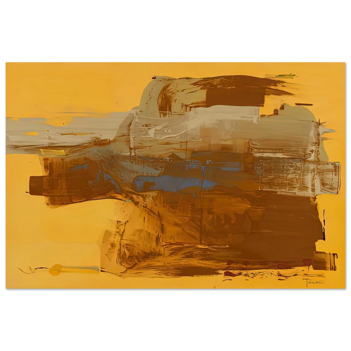 Mineral Kingdom, 1976- Poster | Helen Frankenthaler Poster | Frankenthaler Helen