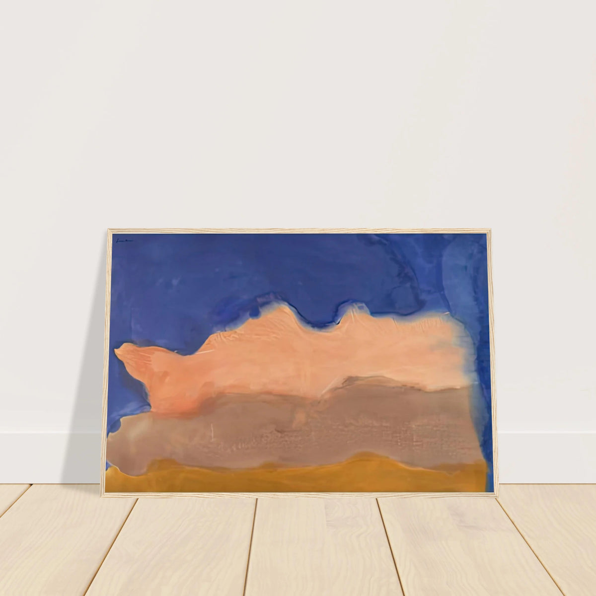 Moontide, 1968- Framed Poster | Helen Frankenthaler Framed Prints Wall Art | Frankenthaler Helen