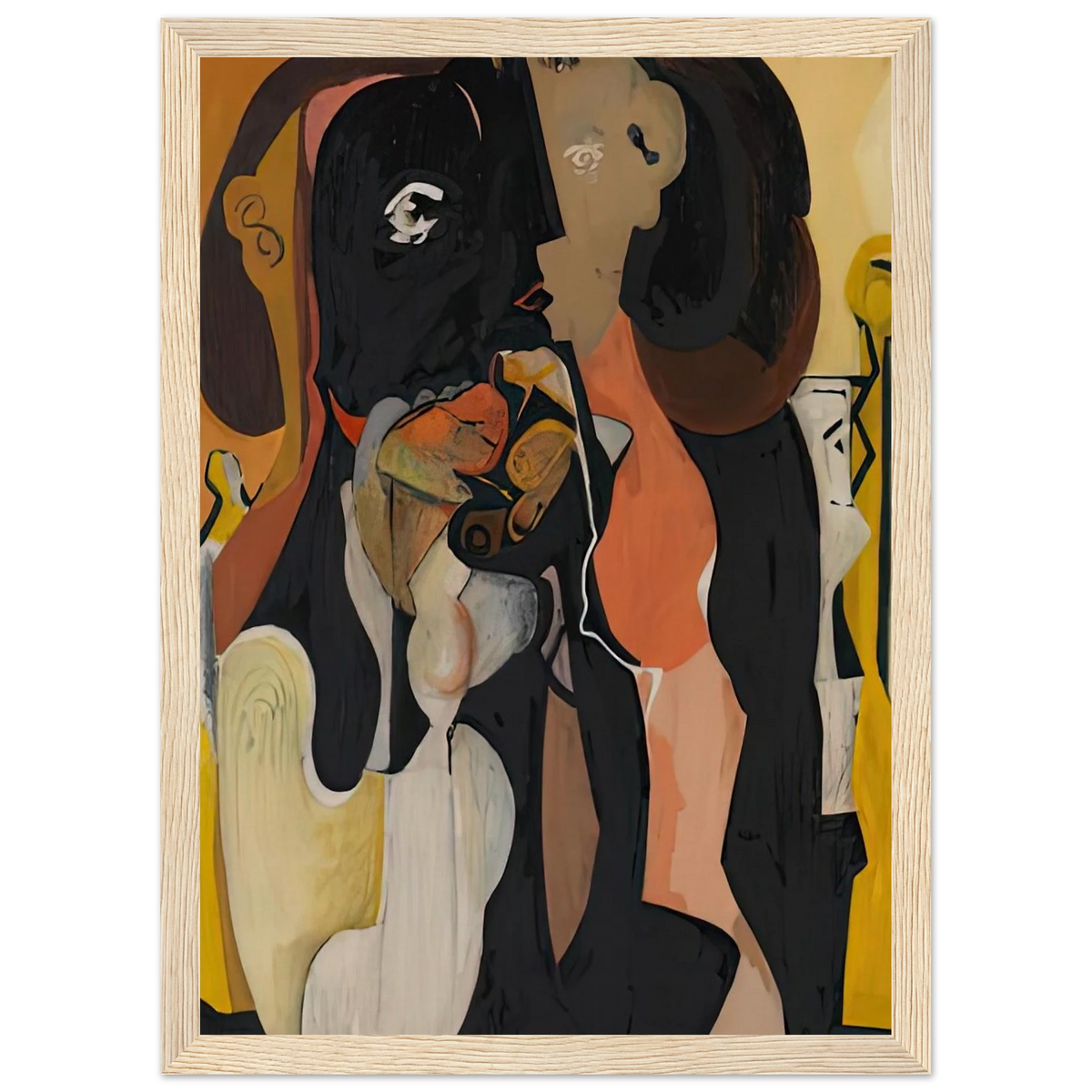 Woman, 1950- Framed Poster | Helen Frankenthaler Framed Prints Wall Art | Frankenthaler Helen