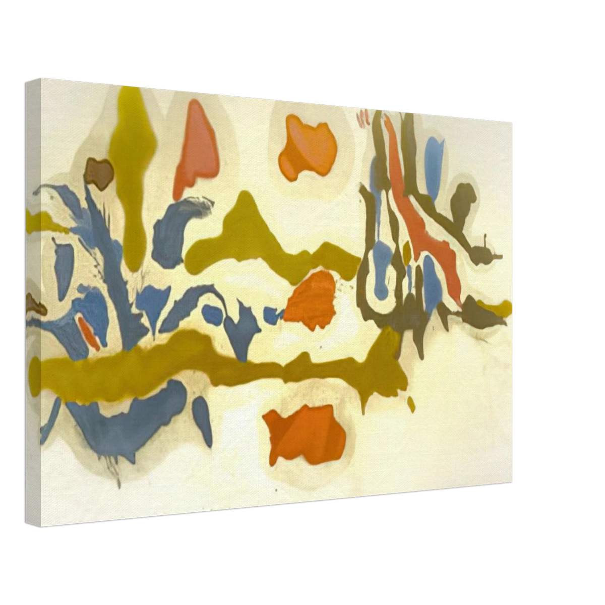 Seascape with Dunes - 1962 Canvas | Helen Frankenthaler Canvas | Frankenthaler Helen