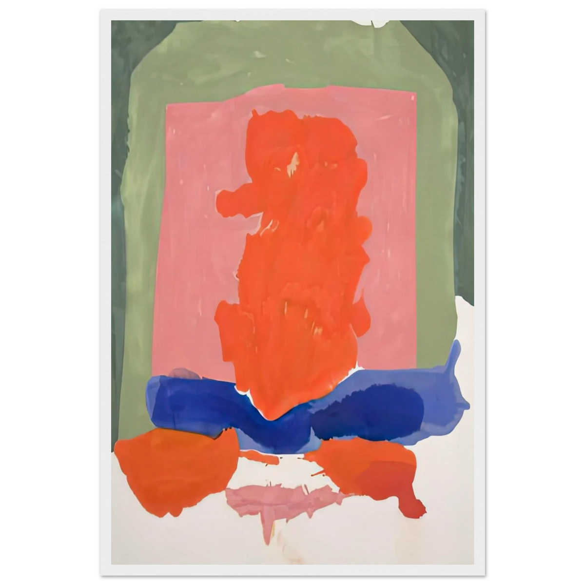Small's Paradise, 1964- Framed Poster | Helen Frankenthaler Framed Prints Wall Art | Frankenthaler Helen