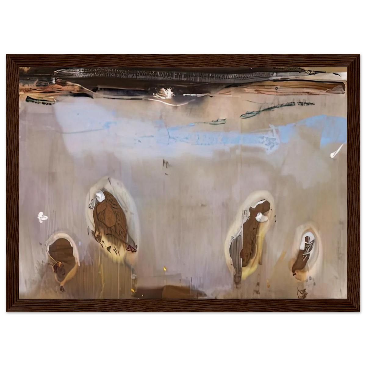 Tethys, 1981- Framed Poster | Helen Frankenthaler Framed Prints Wall Art | Frankenthaler Helen