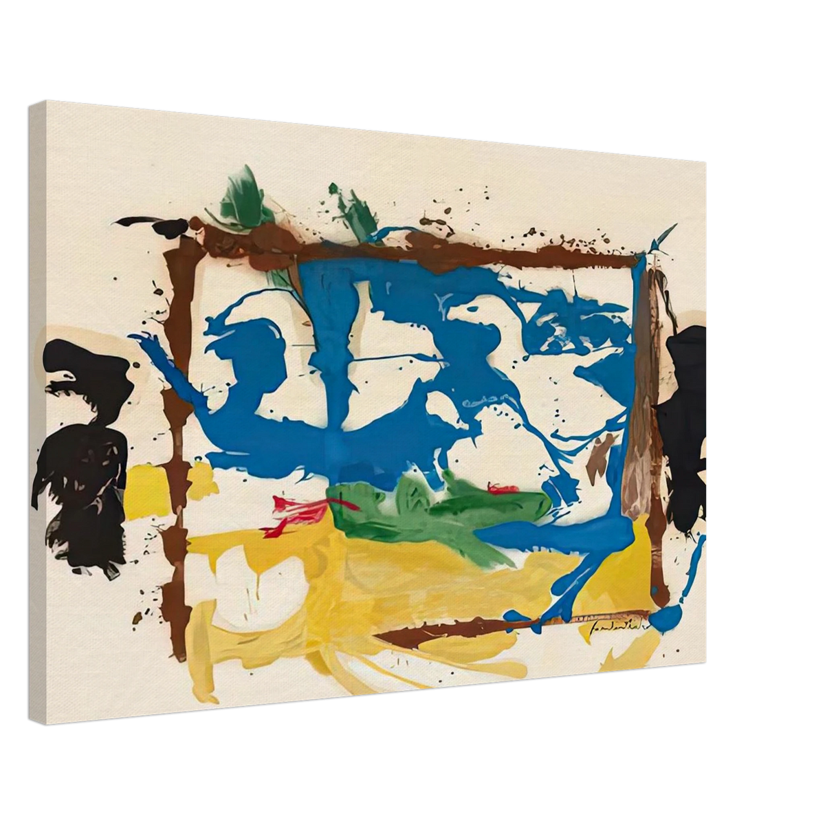 Swan Lake I, 1961- Canvas | Helen Frankenthaler Canvas | Frankenthaler Helen