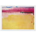 Black-Eyed Susan - 1988 Framed Poster | Helen Frankenthaler Framed Prints Wall Art | Frankenthaler Helen