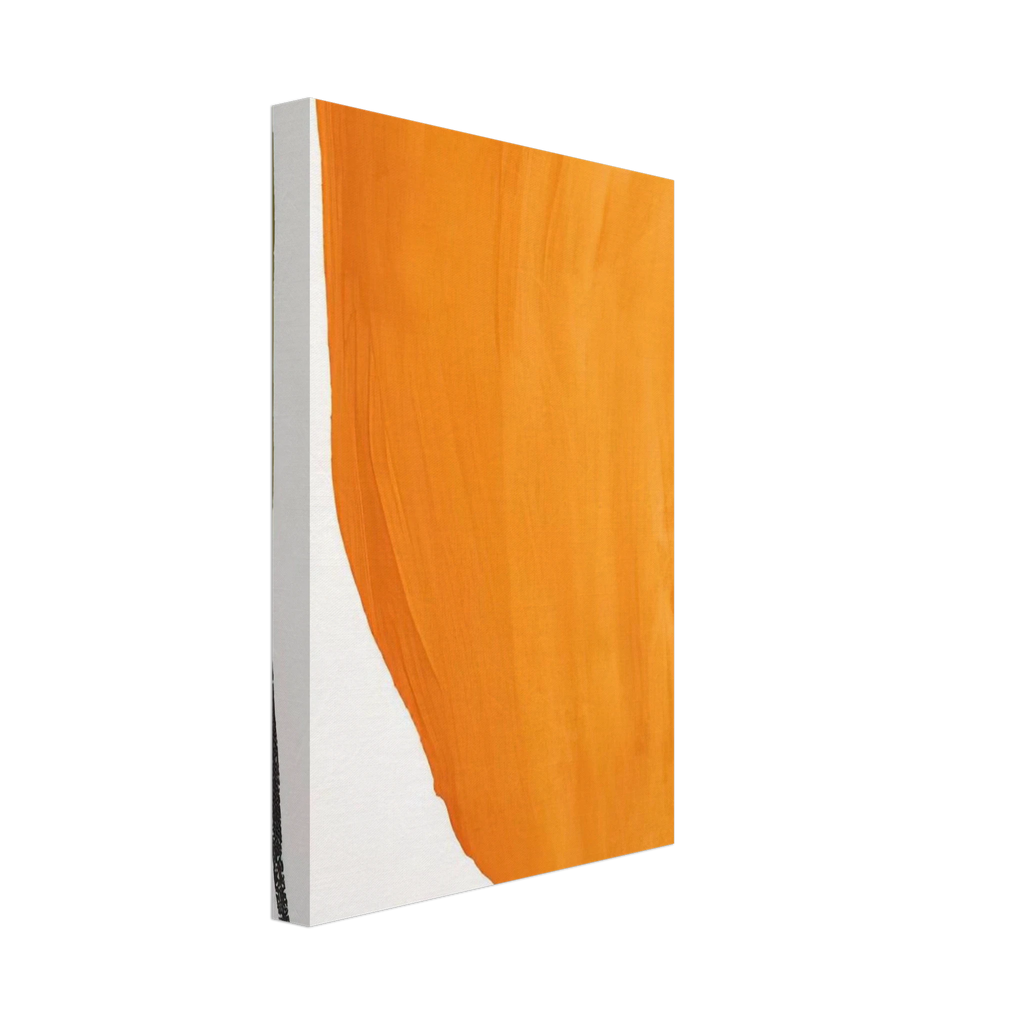 Orange Downpour - 1970 Canvas | Helen Frankenthaler Canvas | Frankenthaler Helen