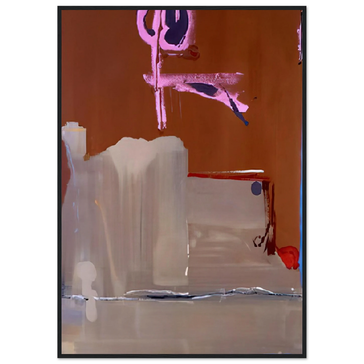 Captain s Watch - 1986 Framed Poster | Helen Frankenthaler Framed Prints Wall Art | Frankenthaler Helen
