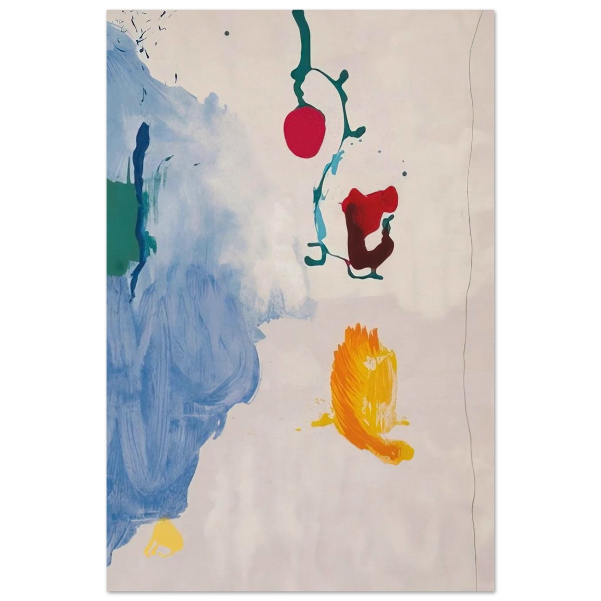 Eve - 1995 Poster | Helen Frankenthaler Poster | Frankenthaler Helen