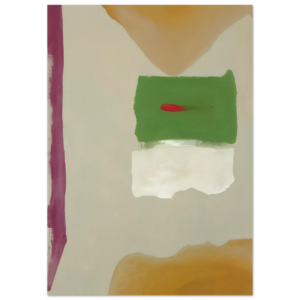 Untitled - Color Field Painting Poster | Helen Frankenthaler Poster | Frankenthaler Helen