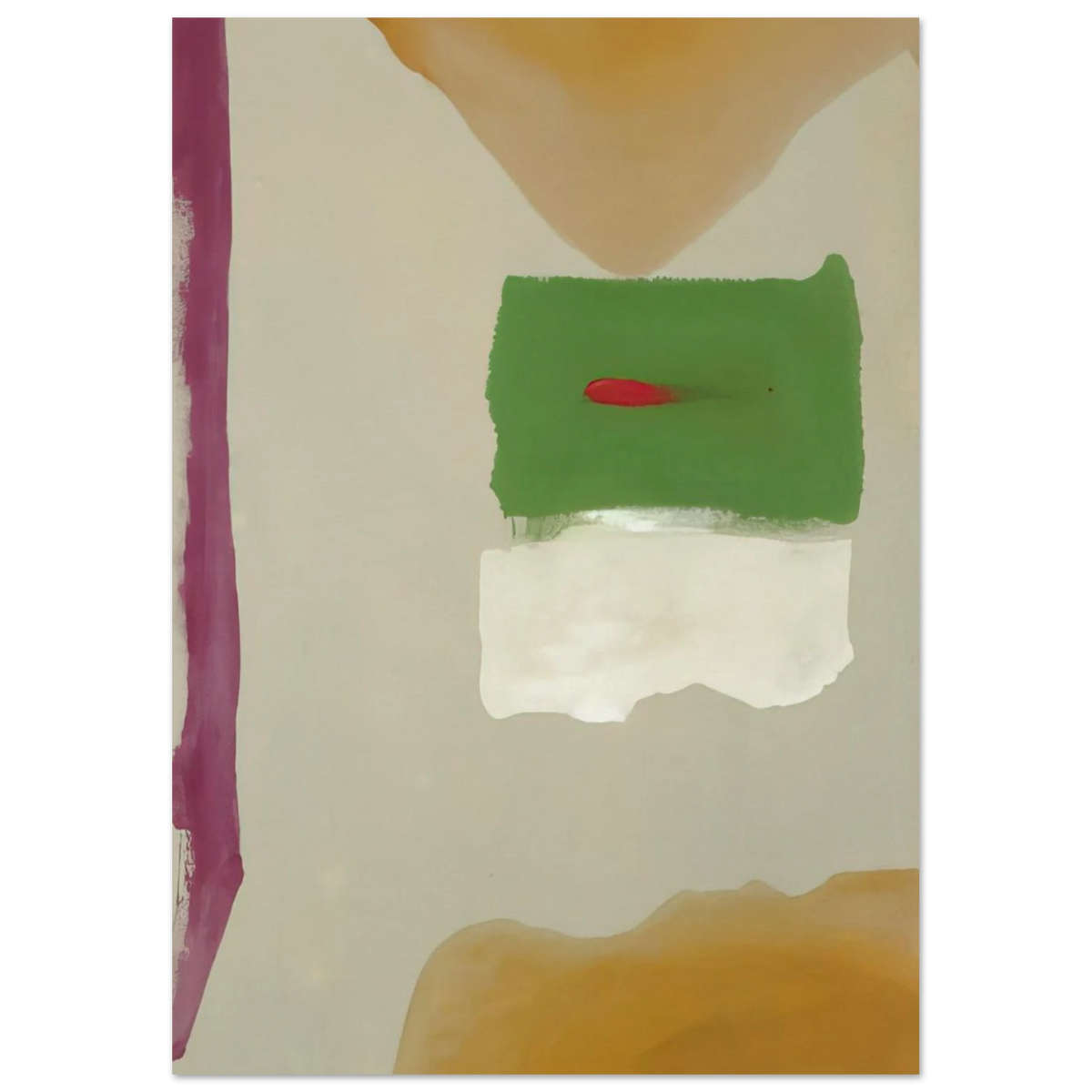 Untitled - Color Field Painting Poster | Helen Frankenthaler Poster | Frankenthaler Helen