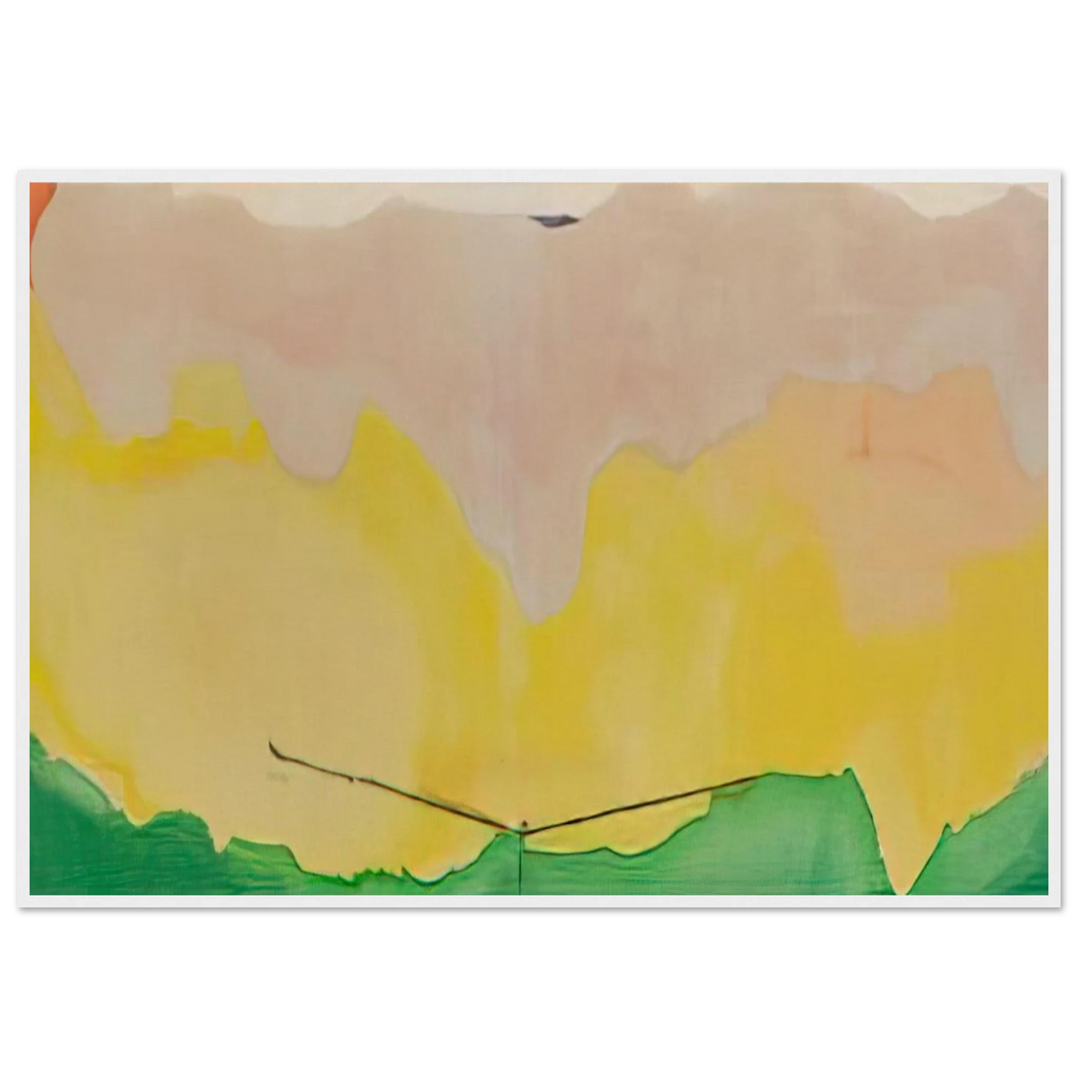 Boulevard - 1973 Framed Poster | Helen Frankenthaler Framed Prints Wall Art | Frankenthaler Helen