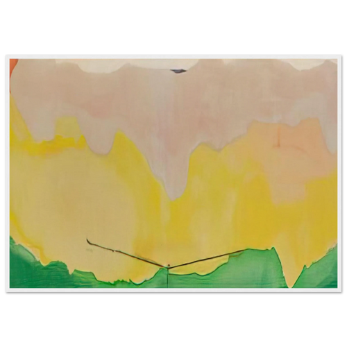 Boulevard - 1973 Framed Poster | Helen Frankenthaler Framed Prints Wall Art | Frankenthaler Helen