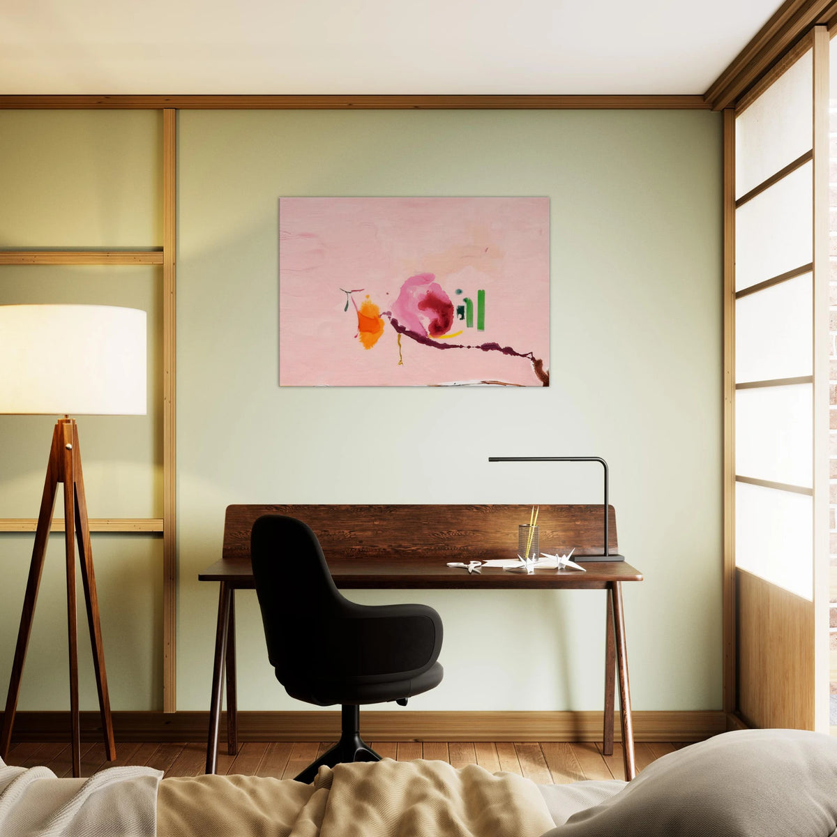 Flirt - 1995 Canvas | Helen Frankenthaler Canvas | Frankenthaler Helen