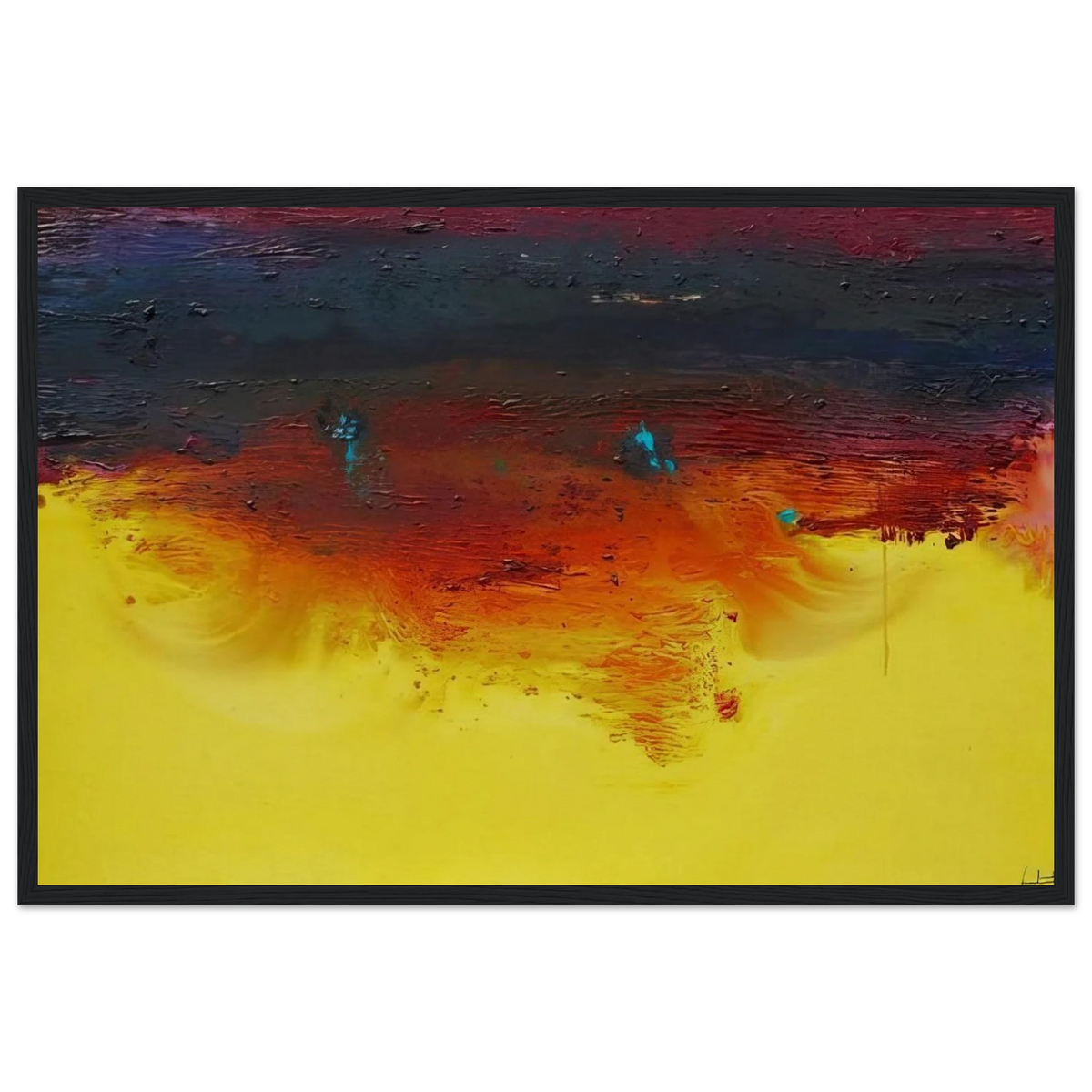 Adirondacks - 1992 Framed Poster | Helen Frankenthaler Framed Prints Wall Art | Frankenthaler Helen