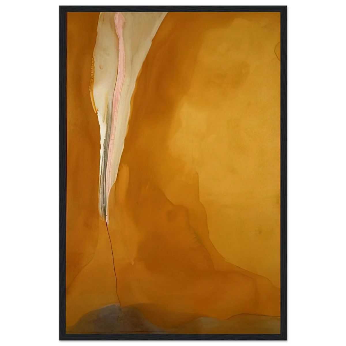 Coral Wedge - 1972 Framed Poster | Helen Frankenthaler Framed Prints Wall Art | Frankenthaler Helen