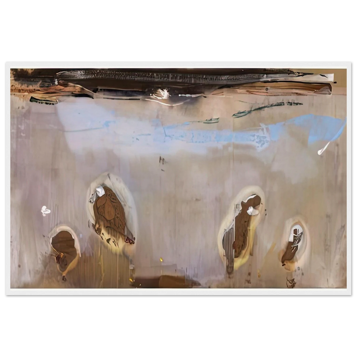 Tethys, 1981- Framed Poster | Helen Frankenthaler Framed Prints Wall Art | Frankenthaler Helen