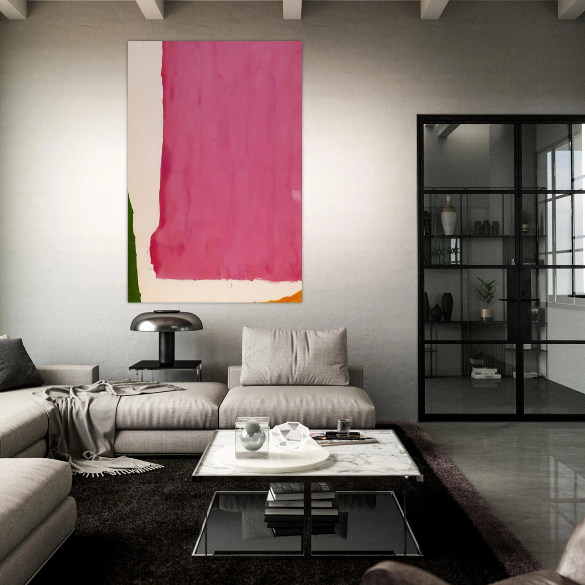 Mauve District - 1966 Poster | Helen Frankenthaler Poster | Frankenthaler Helen