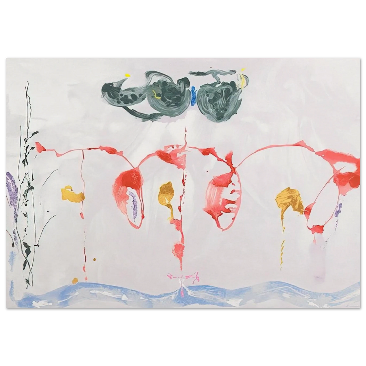 Aerie - 2009 Poster | Helen Frankenthaler Poster | Frankenthaler Helen