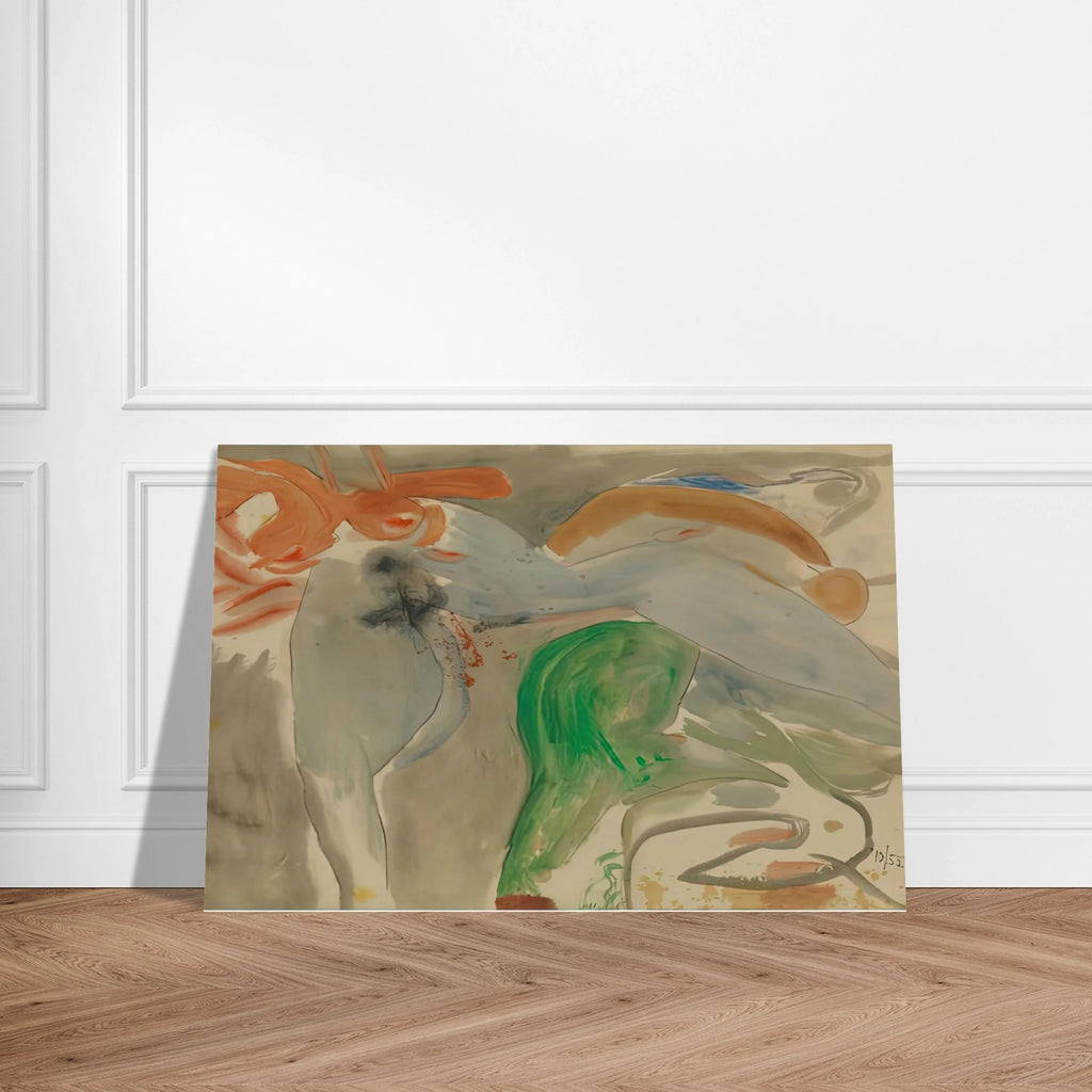 Scene with Nude, 1952- Poster | Helen Frankenthaler Poster | Frankenthaler Helen