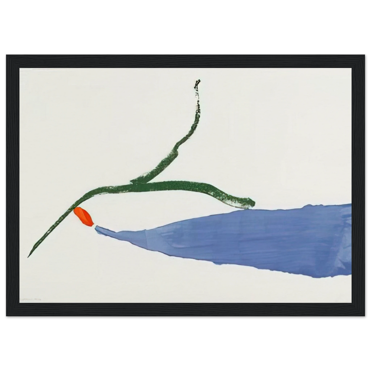 A Little Zen - 1970 Framed Poster | Helen Frankenthaler Framed Prints Wall Art | Frankenthaler Helen