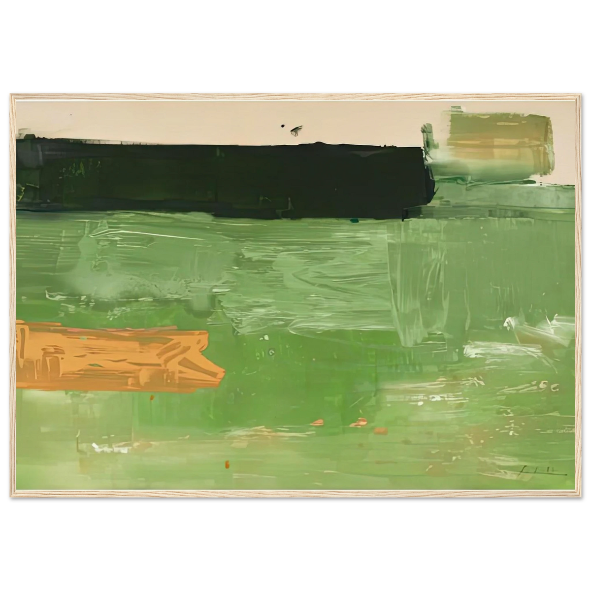 Mediterranean, 1981- Framed Poster | Helen Frankenthaler Framed Prints Wall Art | Frankenthaler Helen