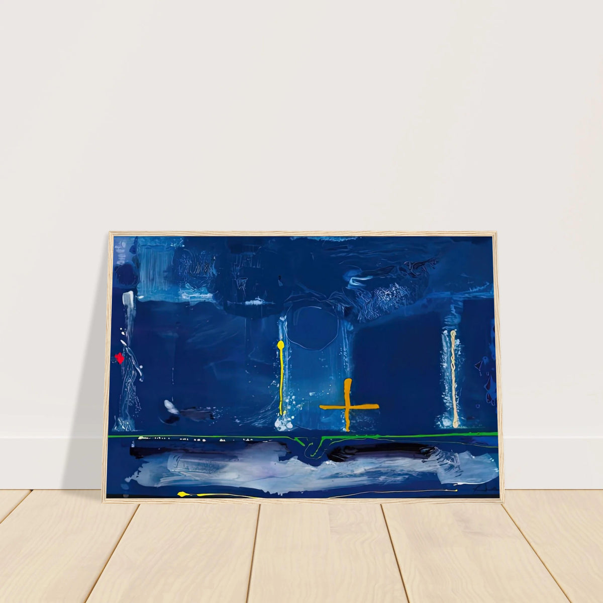 Sister Sky, 1991- Framed Poster | Helen Frankenthaler Framed Prints Wall Art | Frankenthaler Helen