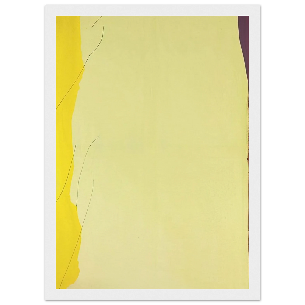 Distillation - 1973 Framed Poster | Helen Frankenthaler Framed Prints Wall Art | Frankenthaler Helen
