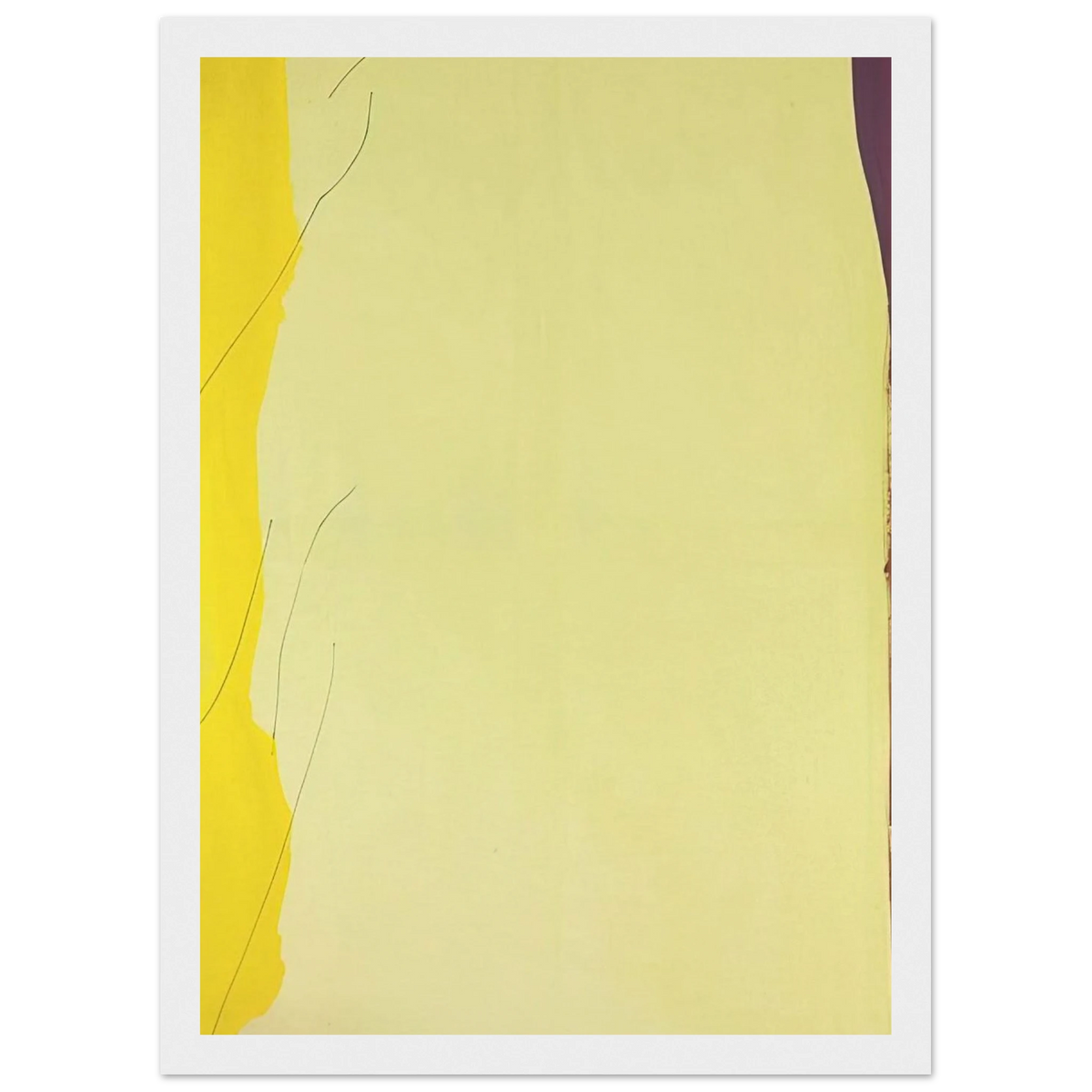 Distillation - 1973 Framed Poster | Helen Frankenthaler Framed Prints Wall Art | Frankenthaler Helen