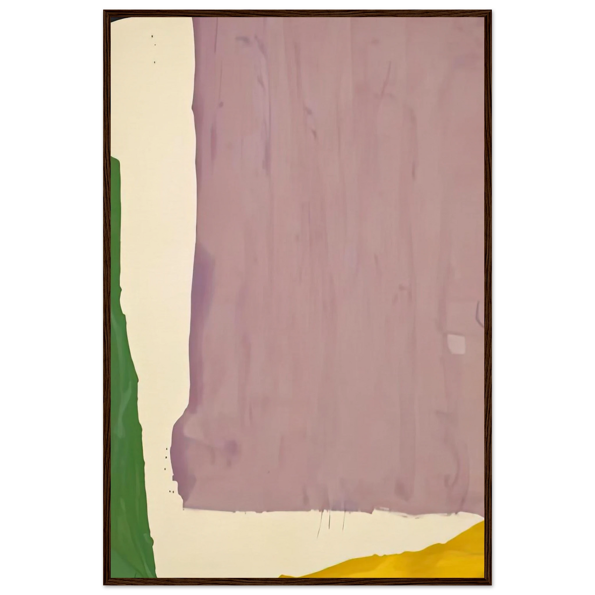 Mauve District, 1966- Framed Poster | Helen Frankenthaler Framed Prints Wall Art | Frankenthaler Helen