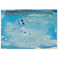 Untitled - Color Field Painting, Lyrical Abstraction Poster | Helen Frankenthaler Poster | Frankenthaler Helen