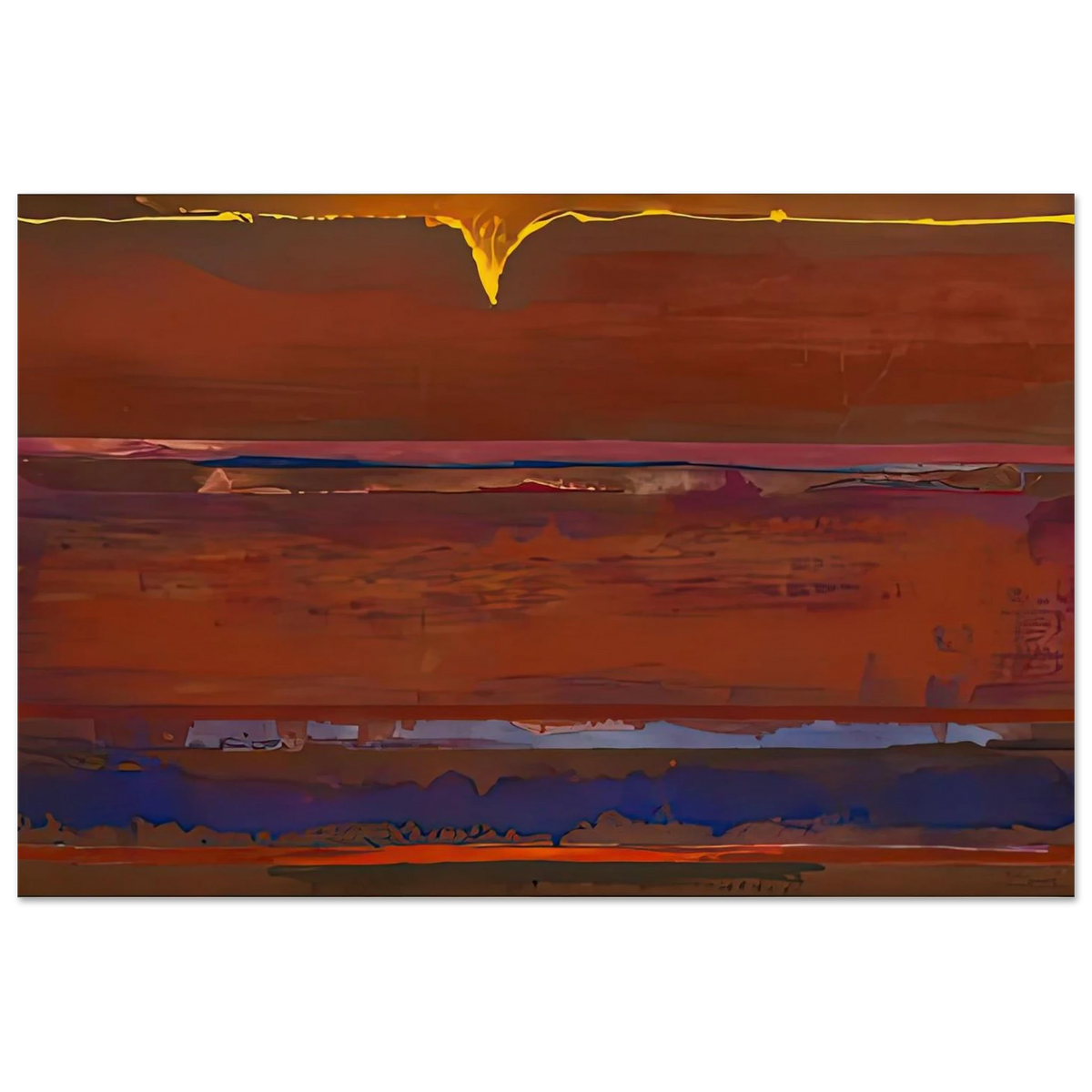 Desert Pulse, 1991- Poster | Helen Frankenthaler Poster | Frankenthaler Helen