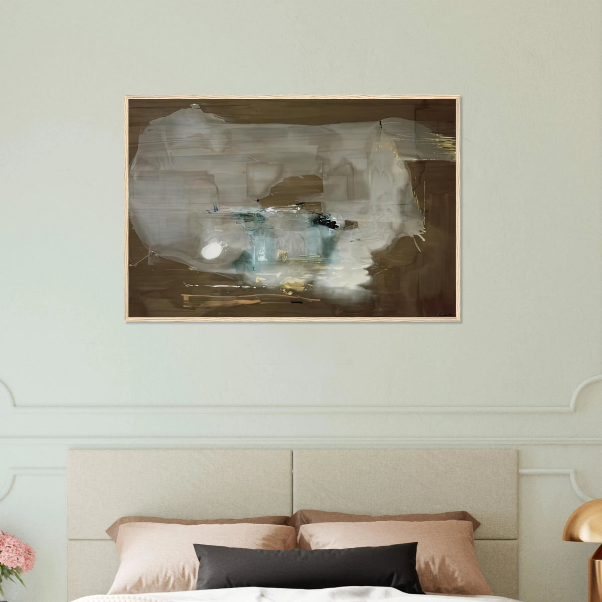 M, 1977- Framed Poster | Helen Frankenthaler Framed Prints Wall Art | Frankenthaler Helen