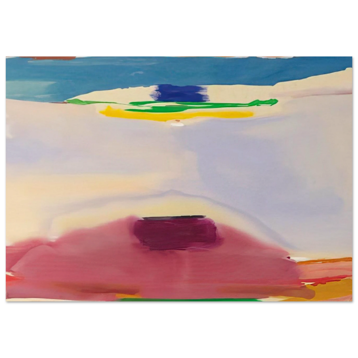 Leveling - 1973 Poster | Helen Frankenthaler Poster | Frankenthaler Helen