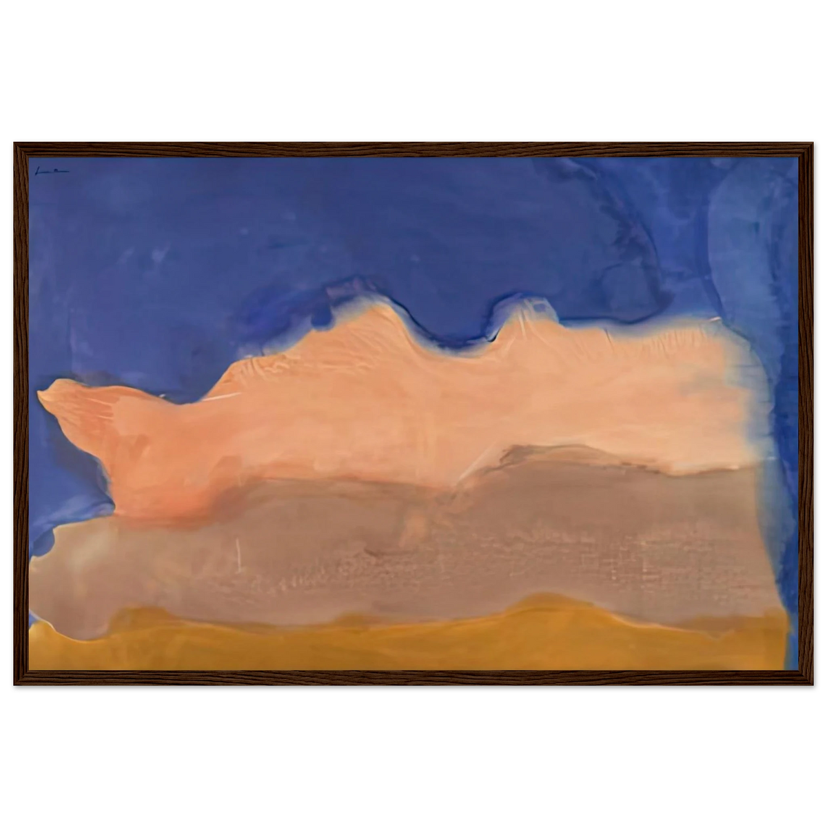 Moontide, 1968- Framed Poster | Helen Frankenthaler Framed Prints Wall Art | Frankenthaler Helen