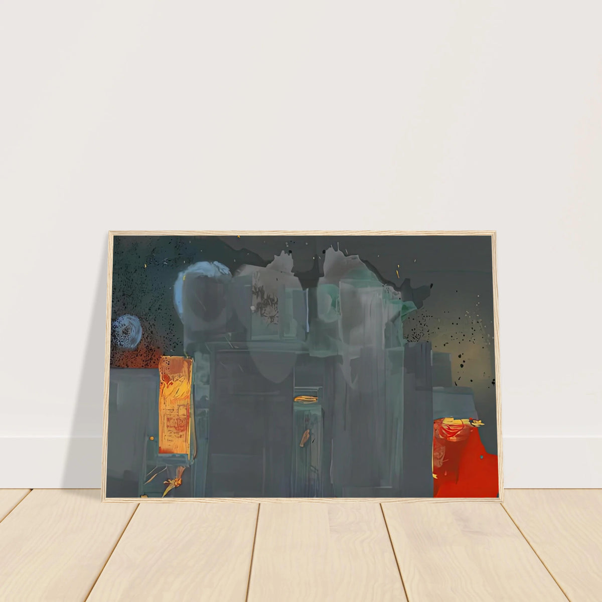 Janus, 1990- Framed Poster | Helen Frankenthaler Framed Prints Wall Art | Frankenthaler Helen