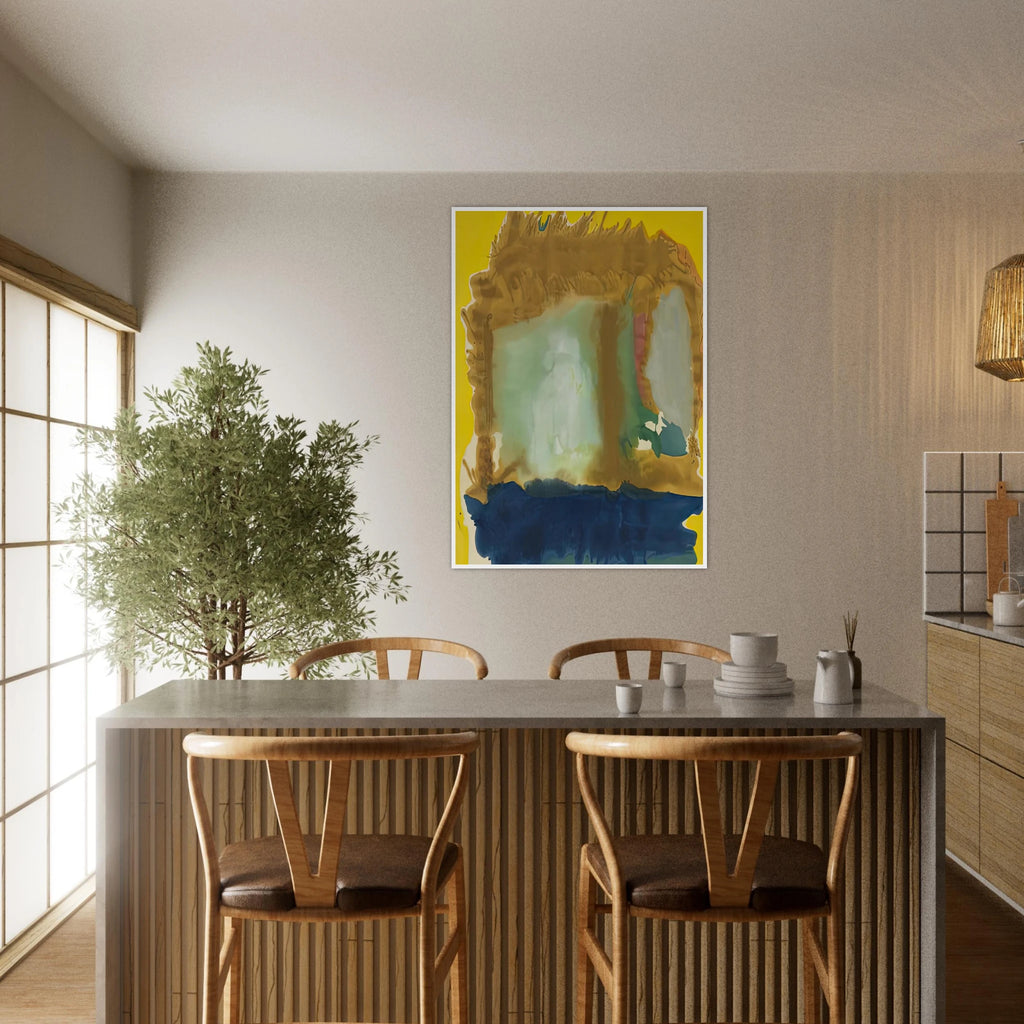 Milkwood Arcade, 1963- Framed Poster | Helen Frankenthaler Framed Prints Wall Art | Frankenthaler Helen